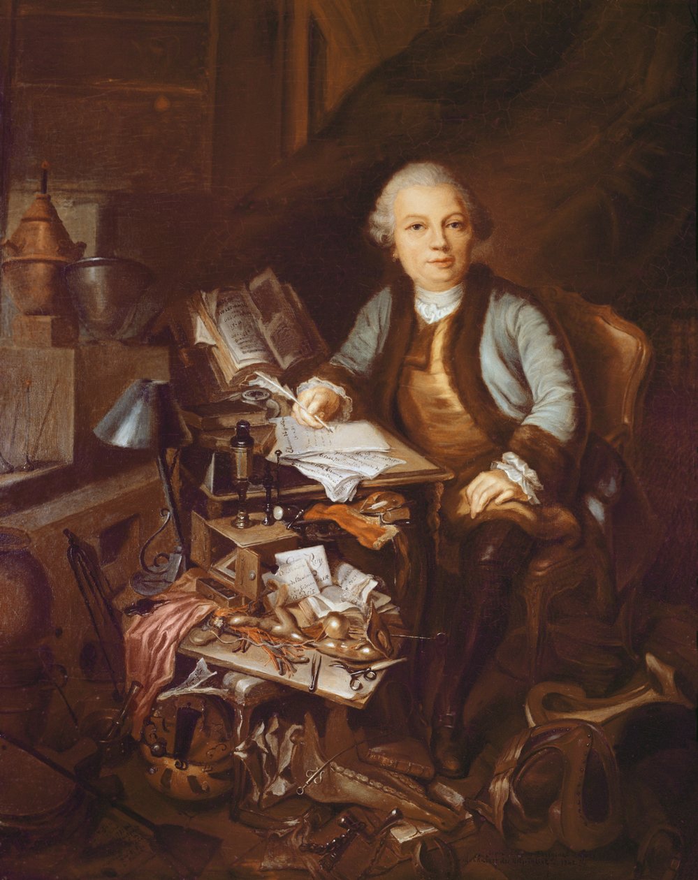 Claude Bourgelat (1712-78) alkotó: French School
