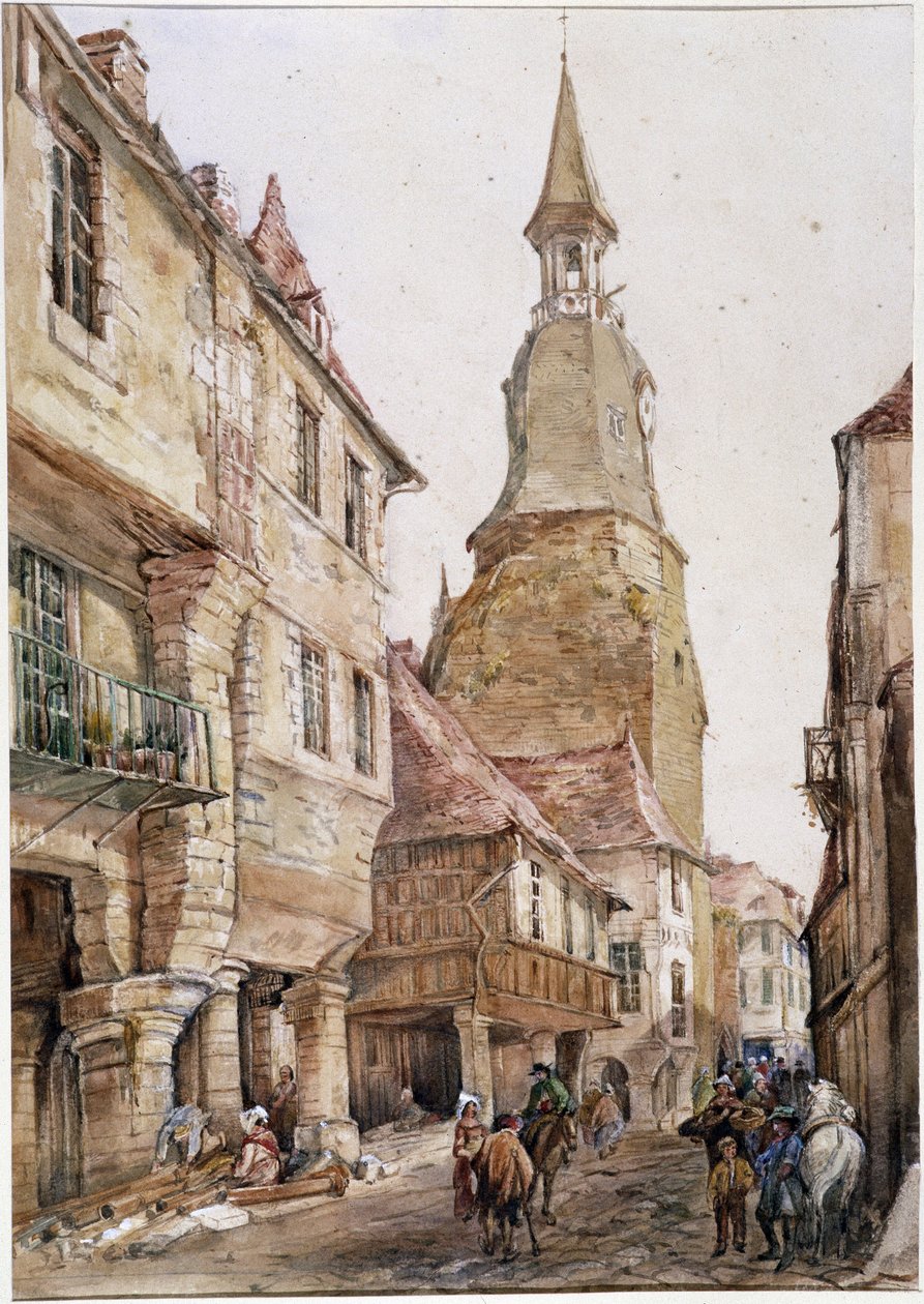 Óratorony Dinanban alkotó: French School