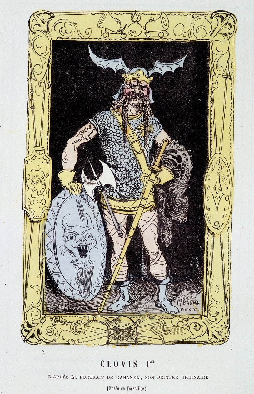 Clovis 1er - a Touchatout "" Franciaország Tintamarresque történetében "" című részben alkotó: French School