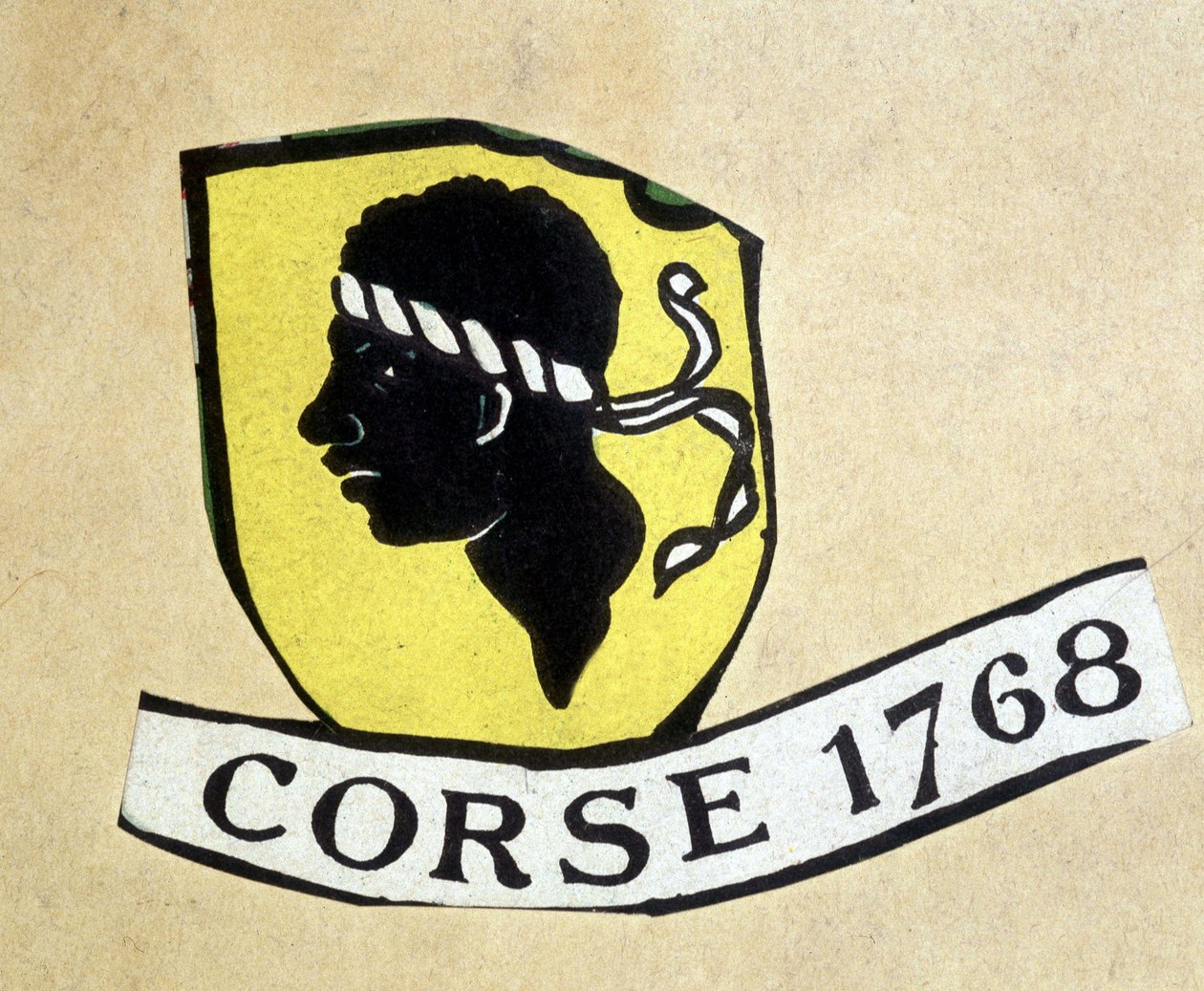 Korzika címere. alkotó: French School