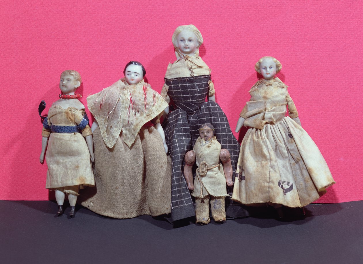 Babagyűjtemény, amelyet valószínűleg Honore de Balzac (1799-1850) használt a La Comedie Humaine emlékirataként alkotó: French School
