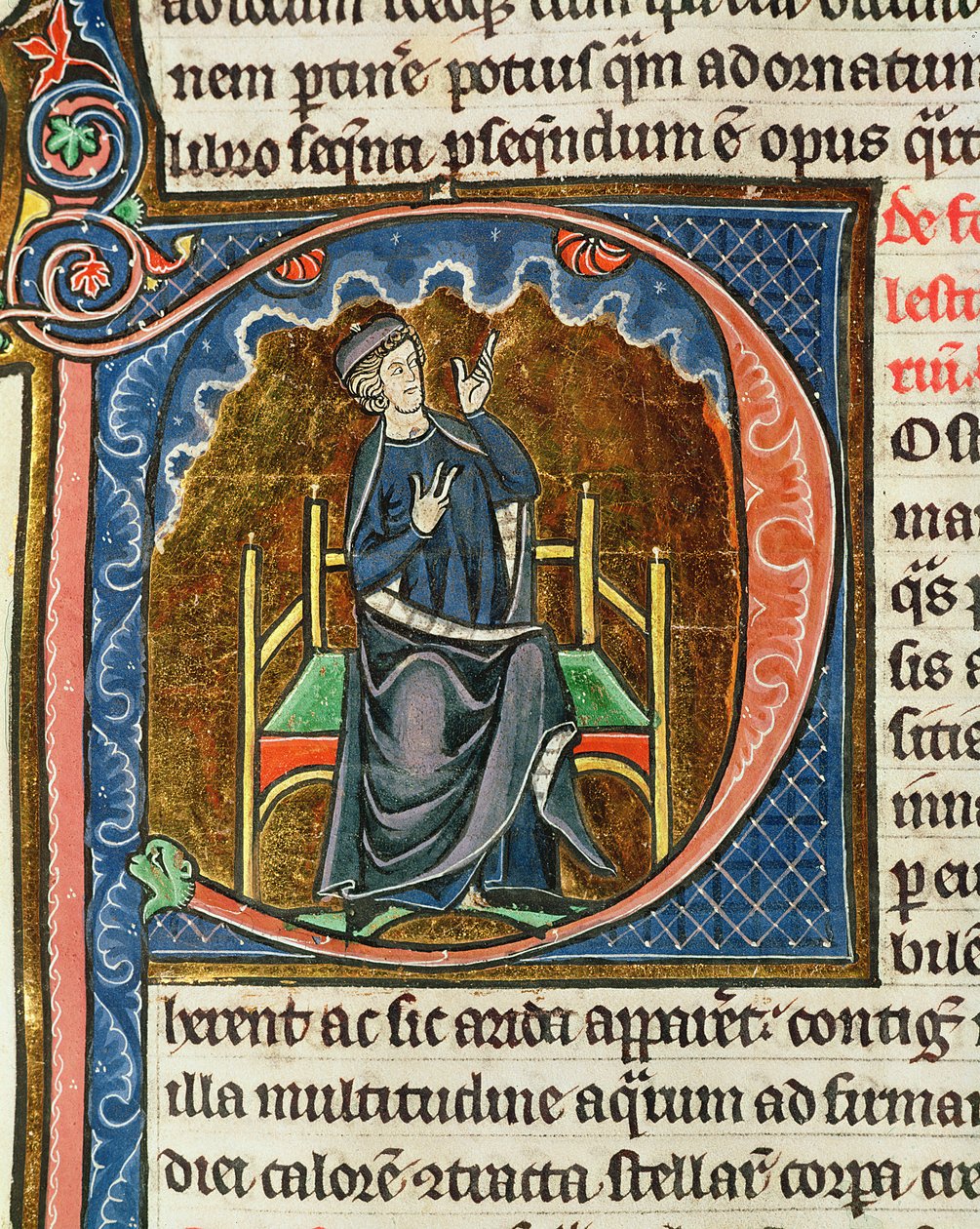A liturgikus naptár számítása, Vincent de Beauvais A természet tükréből alkotó: French School