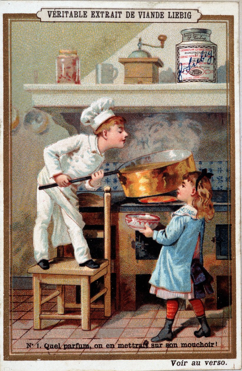 Főzni a sütőjében - chromo. Liébig alkotó: French School