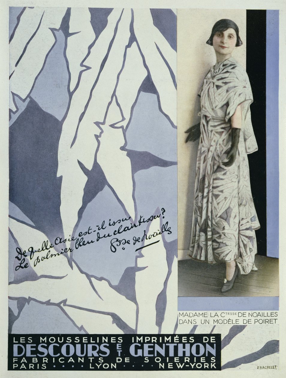 Anna de Noailles grófnő (1876-1933) a Vogue-tól, 1930 alkotó: French School