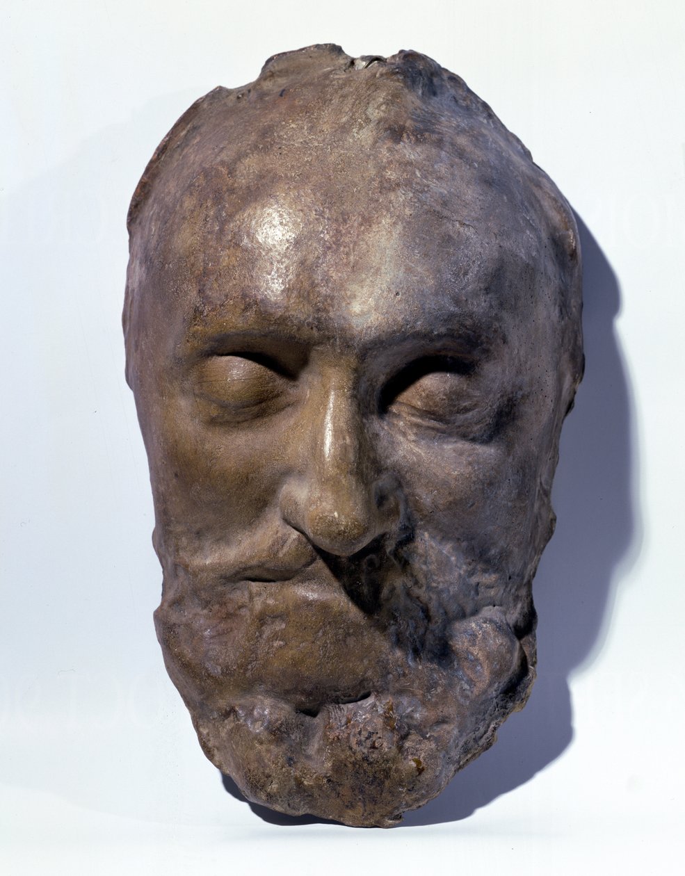 Henrik (1553-1610) francia király halotti álarca (viasz) alkotó: French School