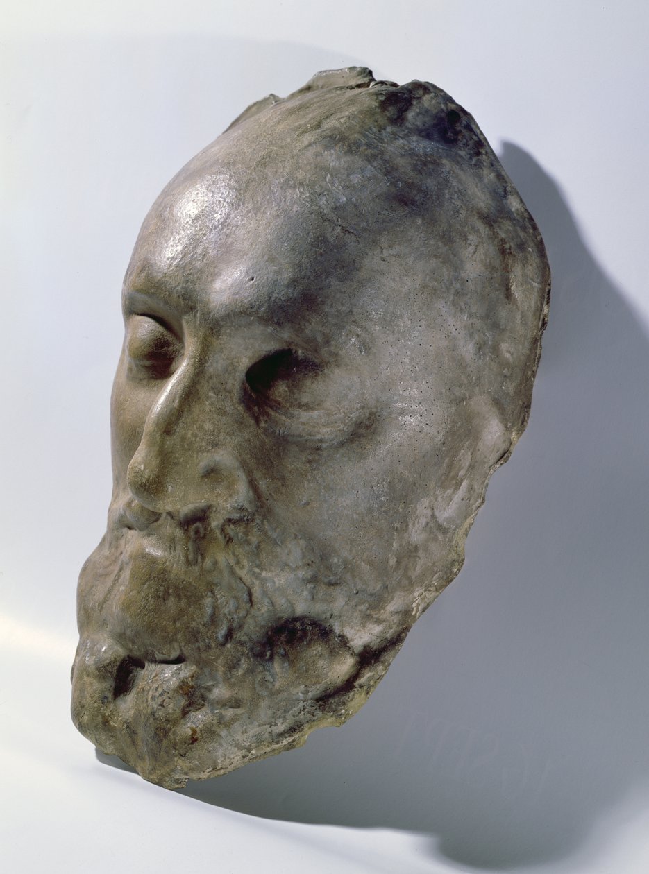 Henrik (1553-1610) francia király halotti álarca (viasz) alkotó: French School