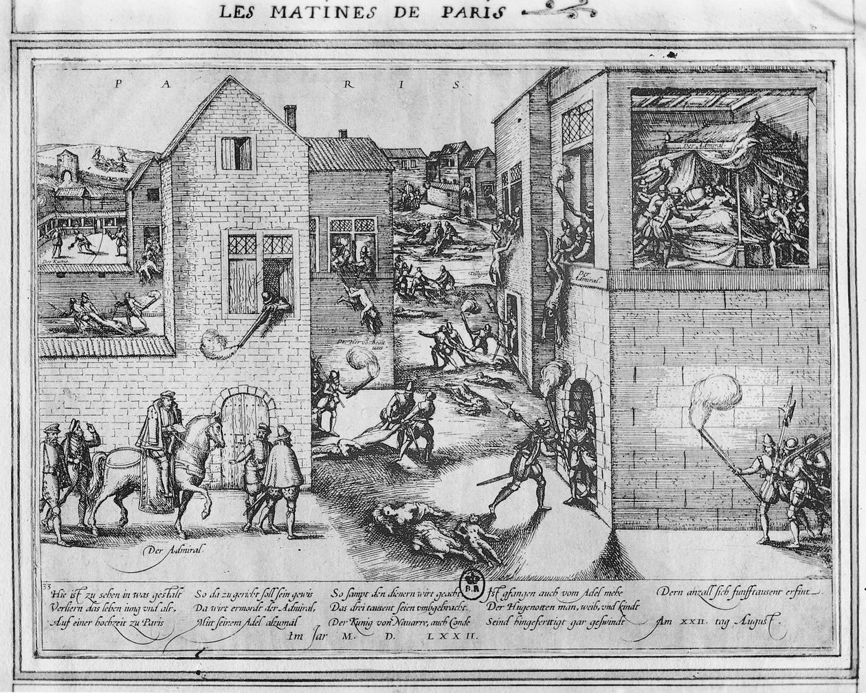 II. Gaspard de Coligny admirális (1519-72) a Szent Bertalan-mészárlás idején, 1572-ben (a színért lásd: 187818) alkotó: French School