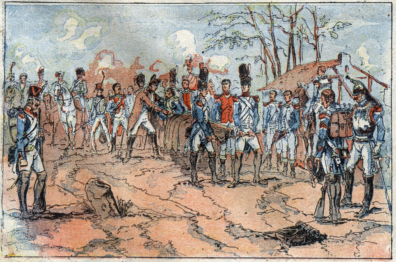 Marechal Jean Lannes (1769-1809) meghalt az esslingi csatában május 28-án alkotó: French School