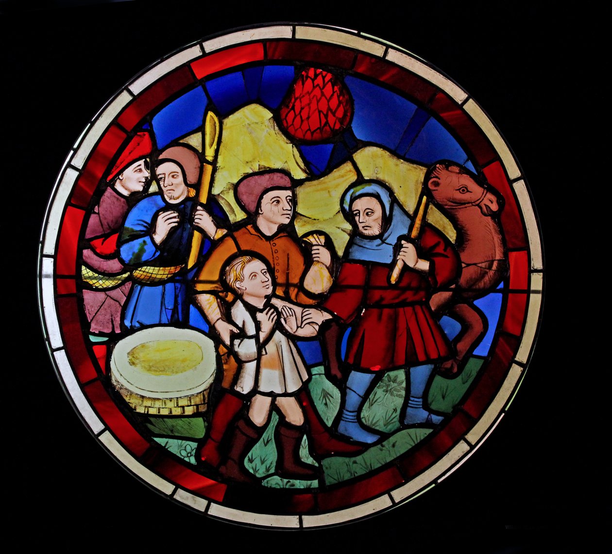 Josephet ábrázoló testvérei, az ex Ste Chapelle, Bay N alkotó: French School