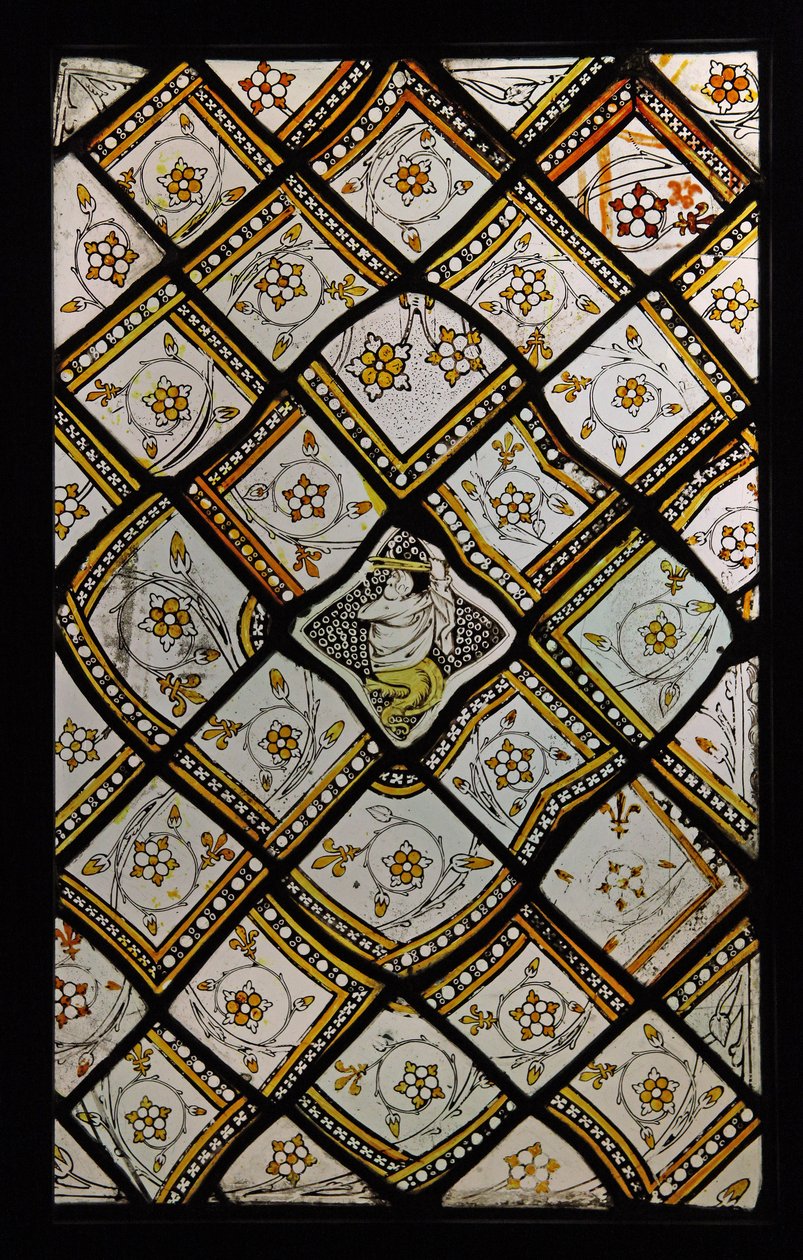 Grisaille-táblát ábrázol, amely eredetileg a St Denis apátságból származik alkotó: French School