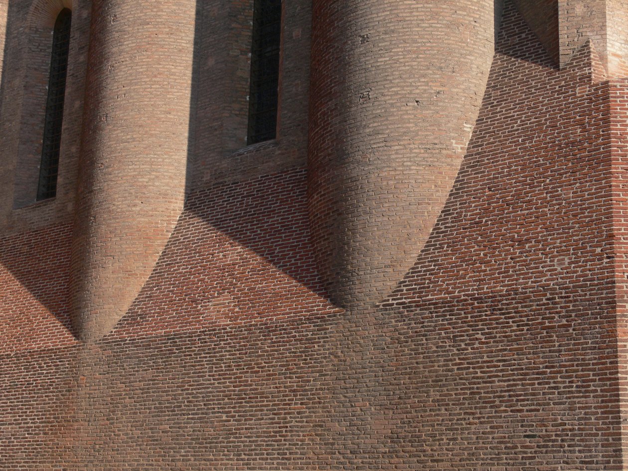 A téglafal részletét ábrázolja alkotó: French School