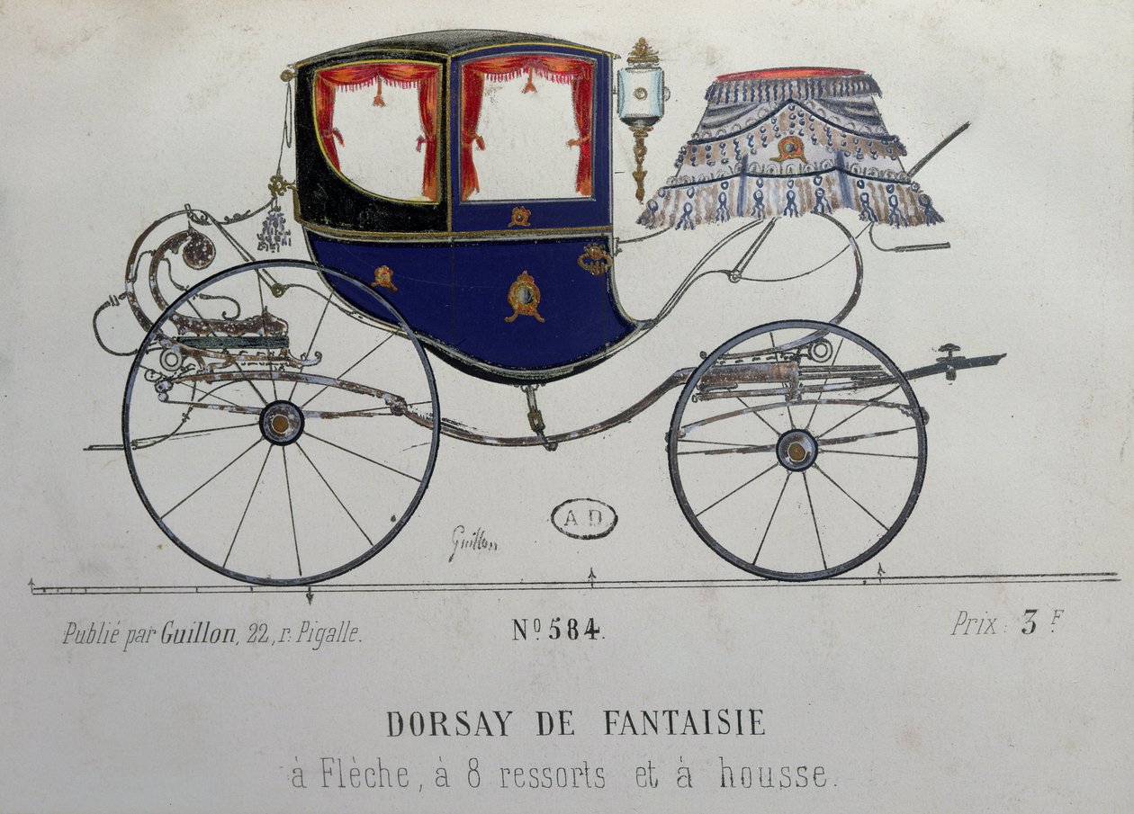 Dizájn egy Fancy Dorsay Cuphoz alkotó: French School