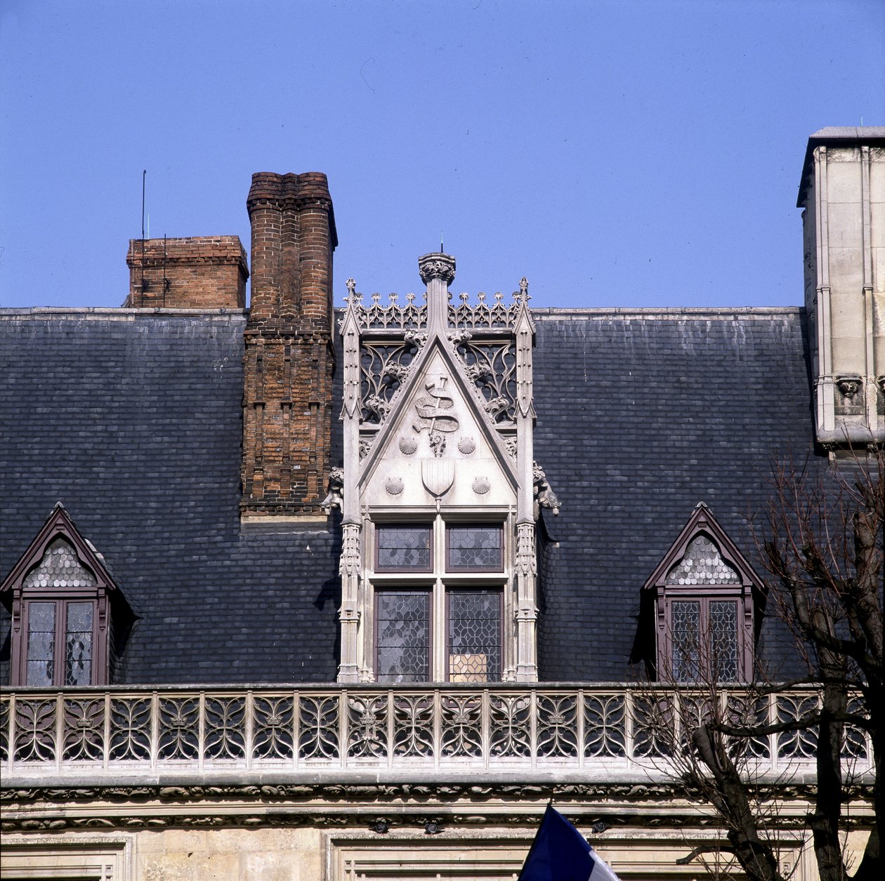 Részlet. Cluny Múzeum Párizsban. alkotó: French School