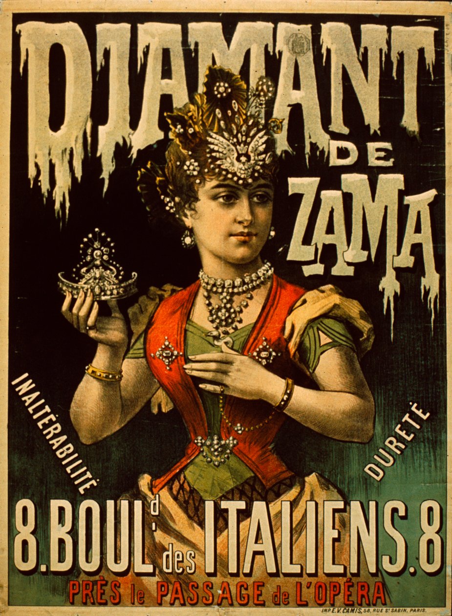 Zama gyémánt poszter alkotó: French School