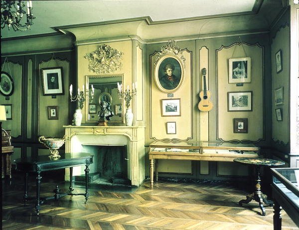 Szalon Hector Berlioz (1803-69) szülőházában alkotó: French School