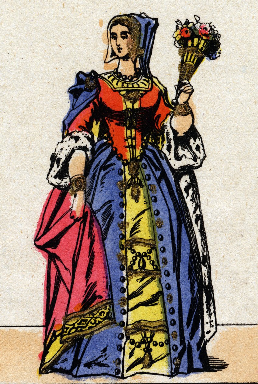 Valois-dinasztia: Anglia Mária portréja (Mary Tudor alkotó: French School