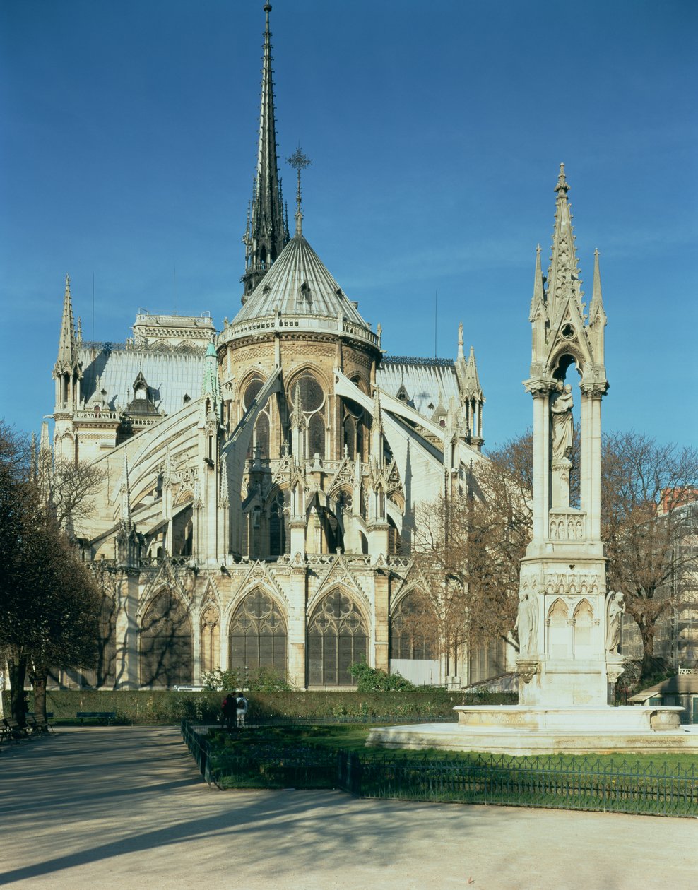A Notre Dame keleti vége, 1163-1345 alkotó: French School