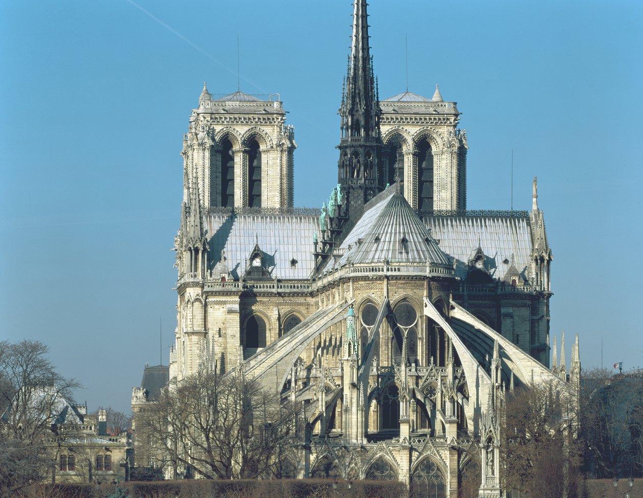 A Notre Dame keleti vége, 1163-1345 alkotó: French School