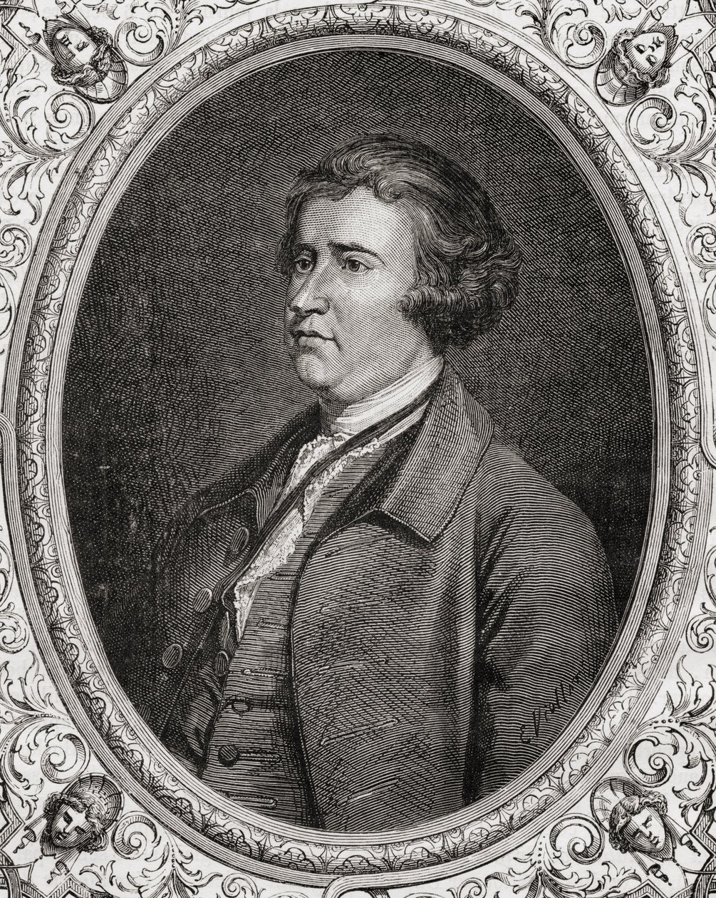 Edmund Burke, Louis Blanc (1811-82) "Histoire de la Revolution Francaise" című művéből alkotó: French School