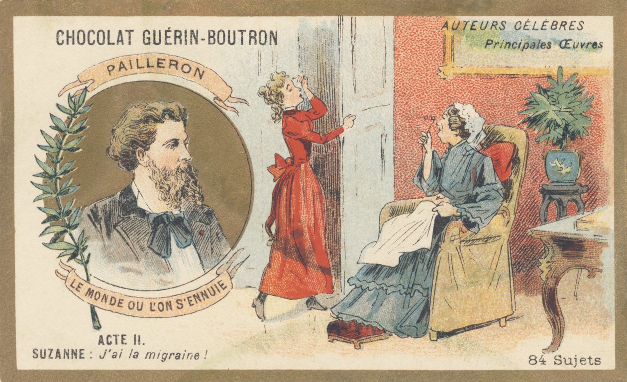 Edouard Pailleron (1834-1899) francia drámaíró, költő és újságíró, a „Le monde ou l