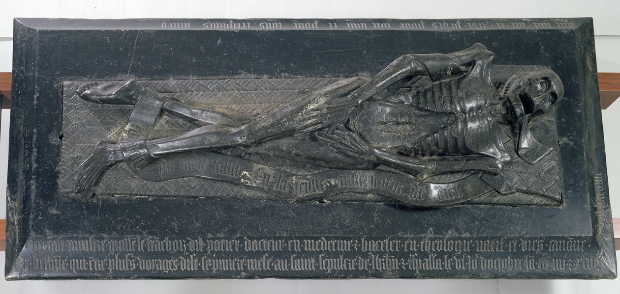 Guillaume Lefranchois (megh. 1446) képmása, Potier, Bethune doktora és kanonok, 1446 alkotó: French School