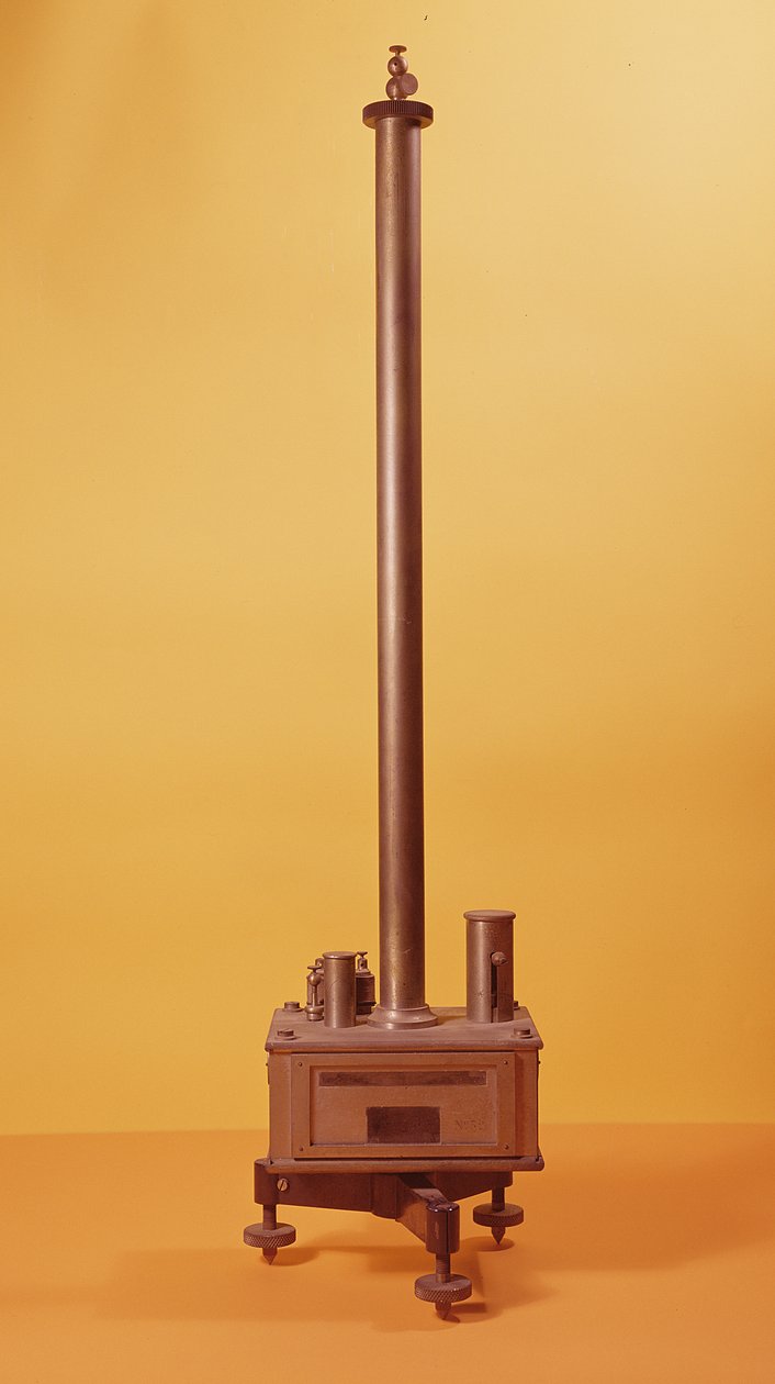 Marie Curie (1867-1934) 1897-es elektrométer (fém) alkotó: French School