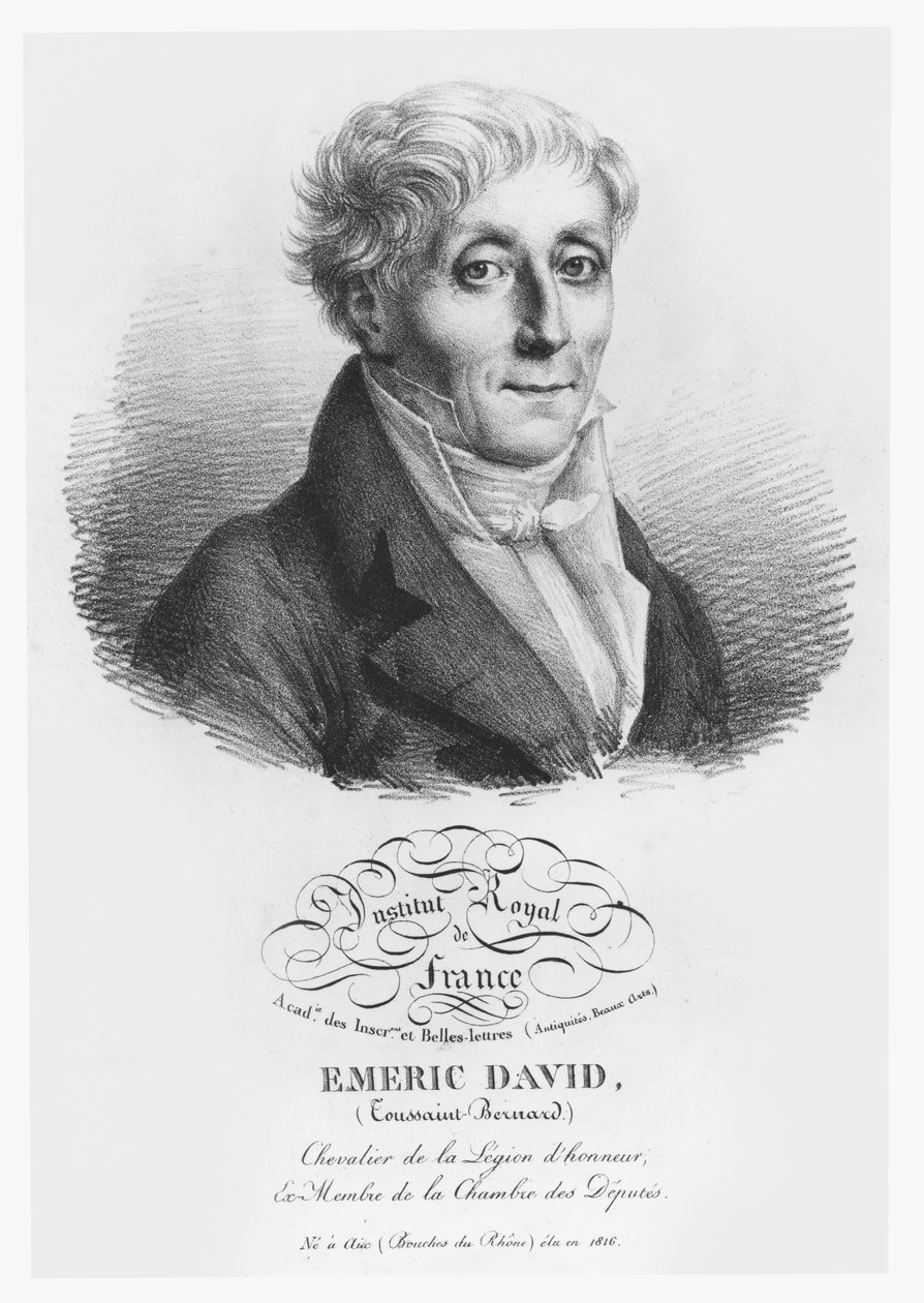 Emeric David alkotó: French School