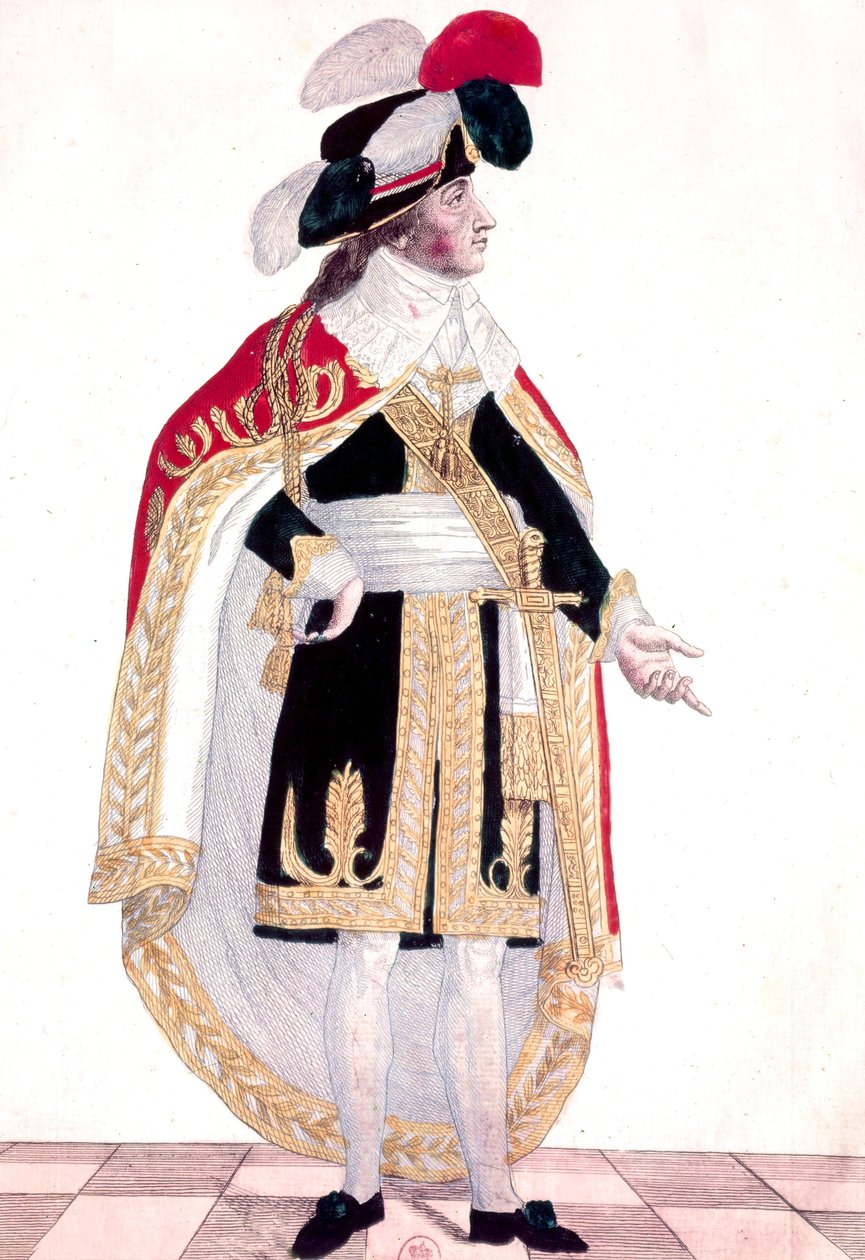 Emmanuel Joseph Sieyes (színes metszet) alkotó: French School