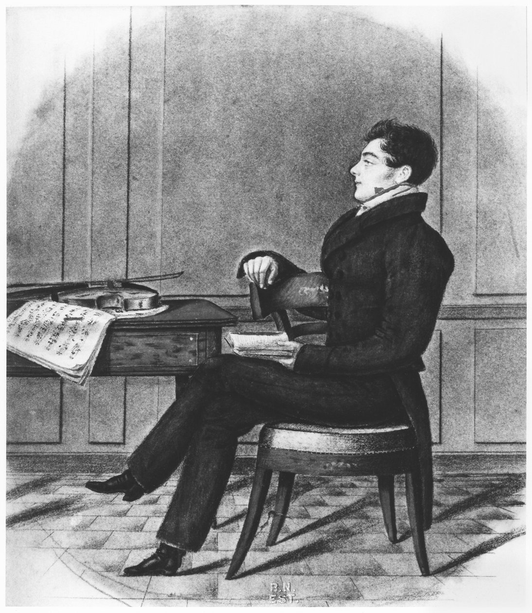 Spirit Auber (1782-1871) alkotó: French School