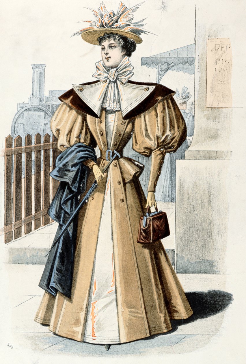 Divatstílus, 1895 alkotó: French School