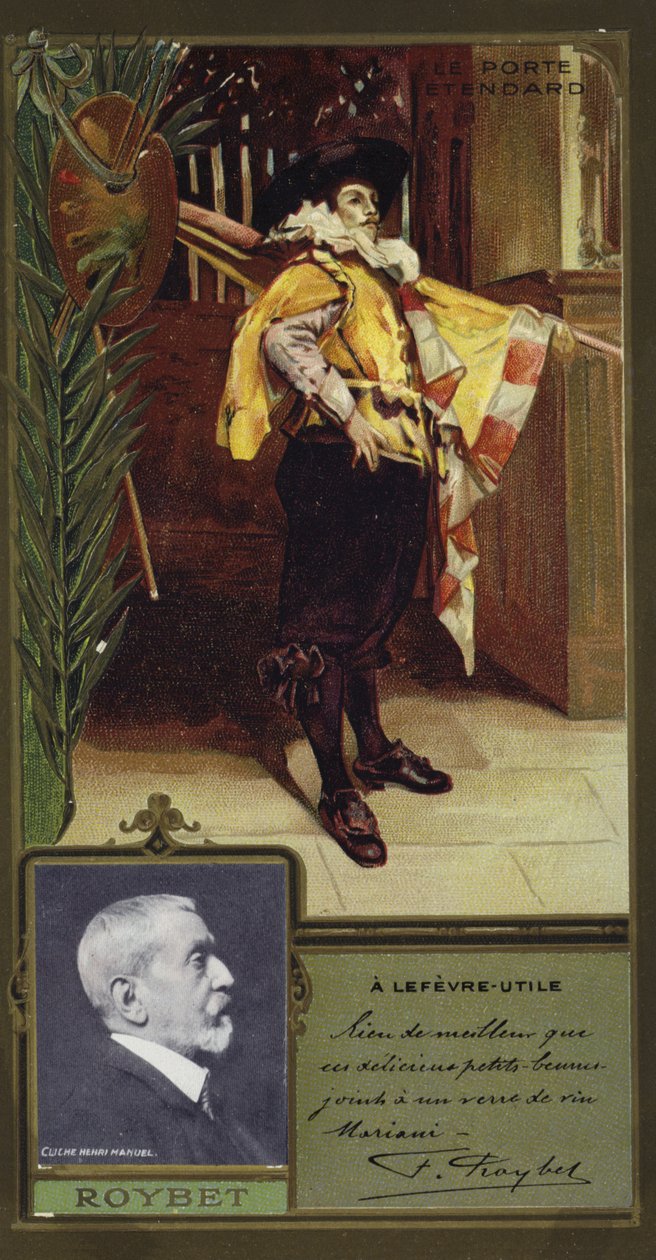 Ferdinand Roybet, francia festő (kromolito) alkotó: French School