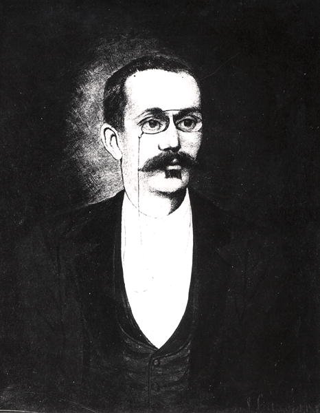 Fernand Pelloutier (1867-1901) (fekete-fehér fotó) alkotó: French School