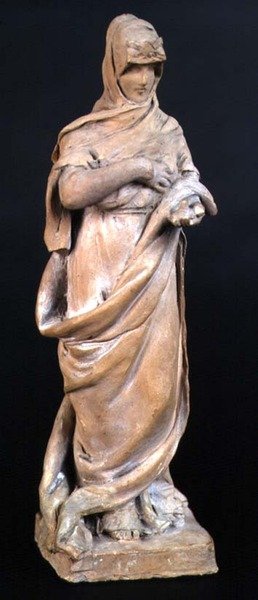 A Szabadság figurája, 1890 körül (terrakotta) alkotó: French School