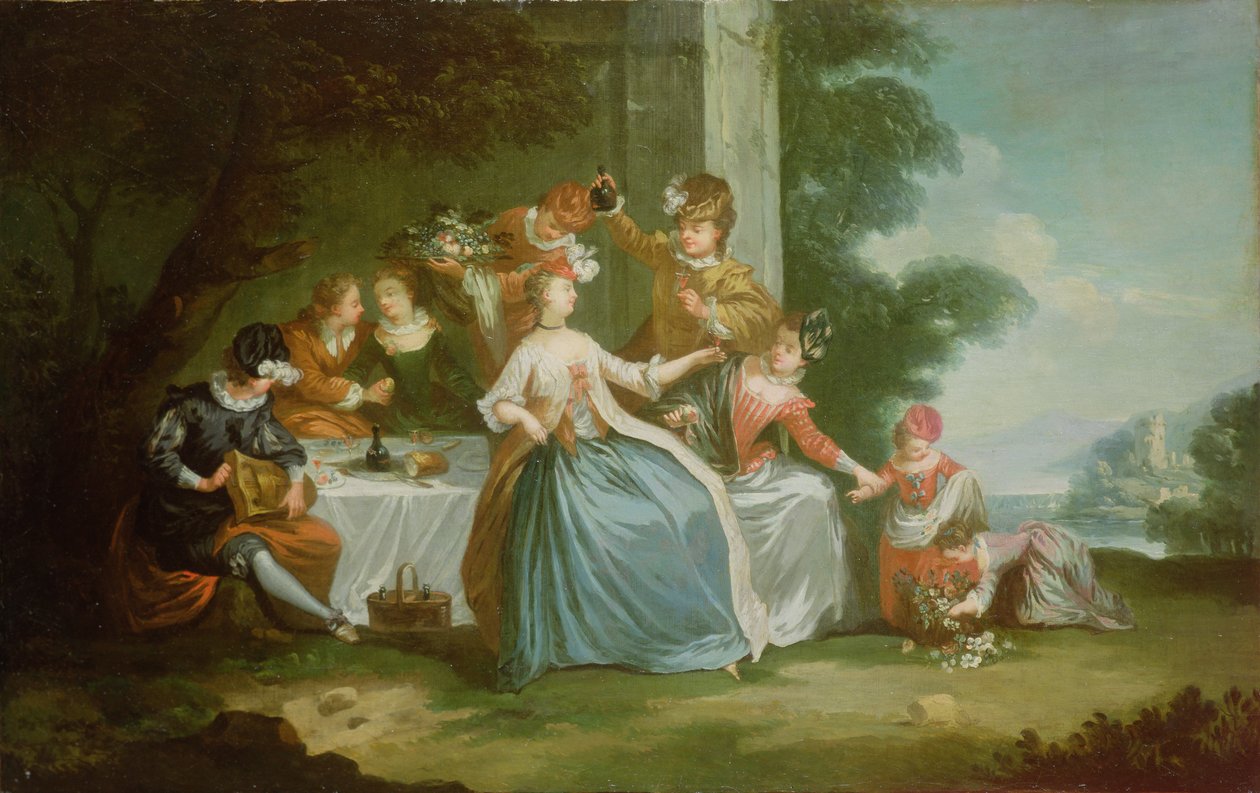 Lakomázó figurák (59189-el párosítva) alkotó: French School