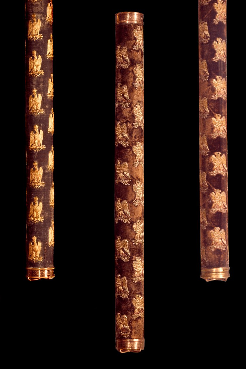 First Empire marechal botok. Fából, aranyból és bársonyból készült. 1804-1814. Párizs, Musee de l