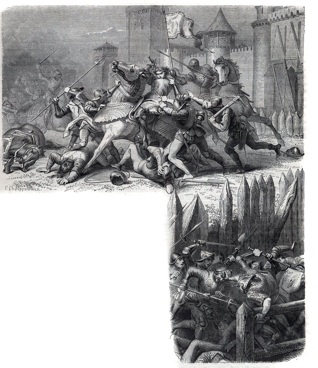 Firenze lázadásba kezd (a „nyolc szent” háborúja) a szent ostrom Rómába való visszatérése ellen. XI. Gergely pápa, Pierre Roger de Beaufort alkotó: French School