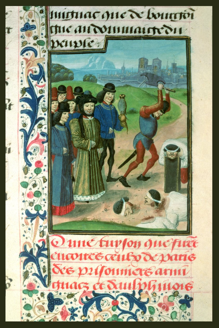 Fr 2680 f.268 A foglyok kivégzése, 1418 alkotó: French School