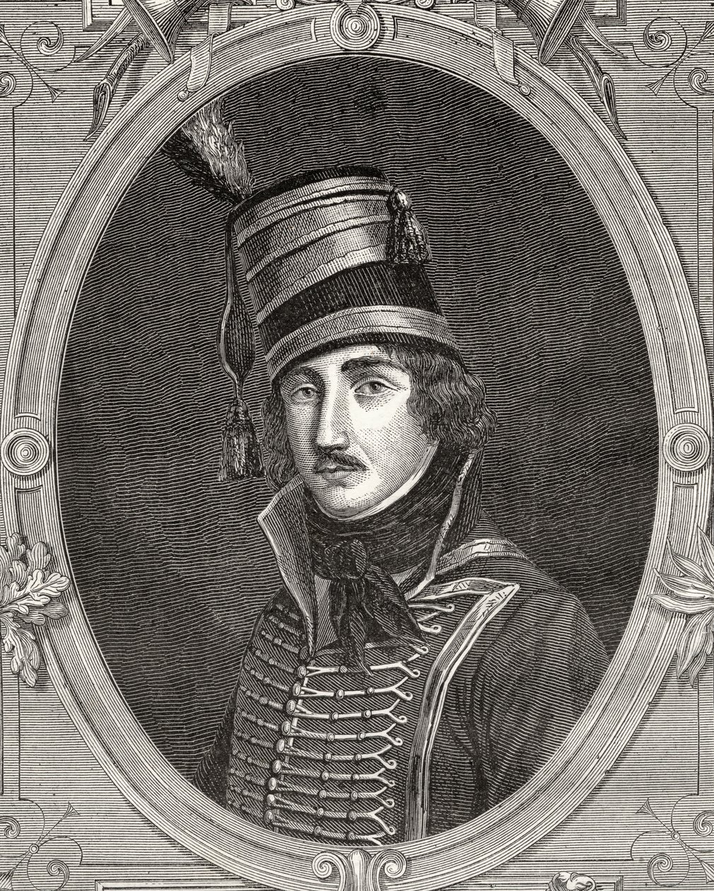 Francois Severin Marceau-Desgraviers, Louis Blanc (1811-82) "Histoire de la Revolution Francaise" című művéből. alkotó: French School