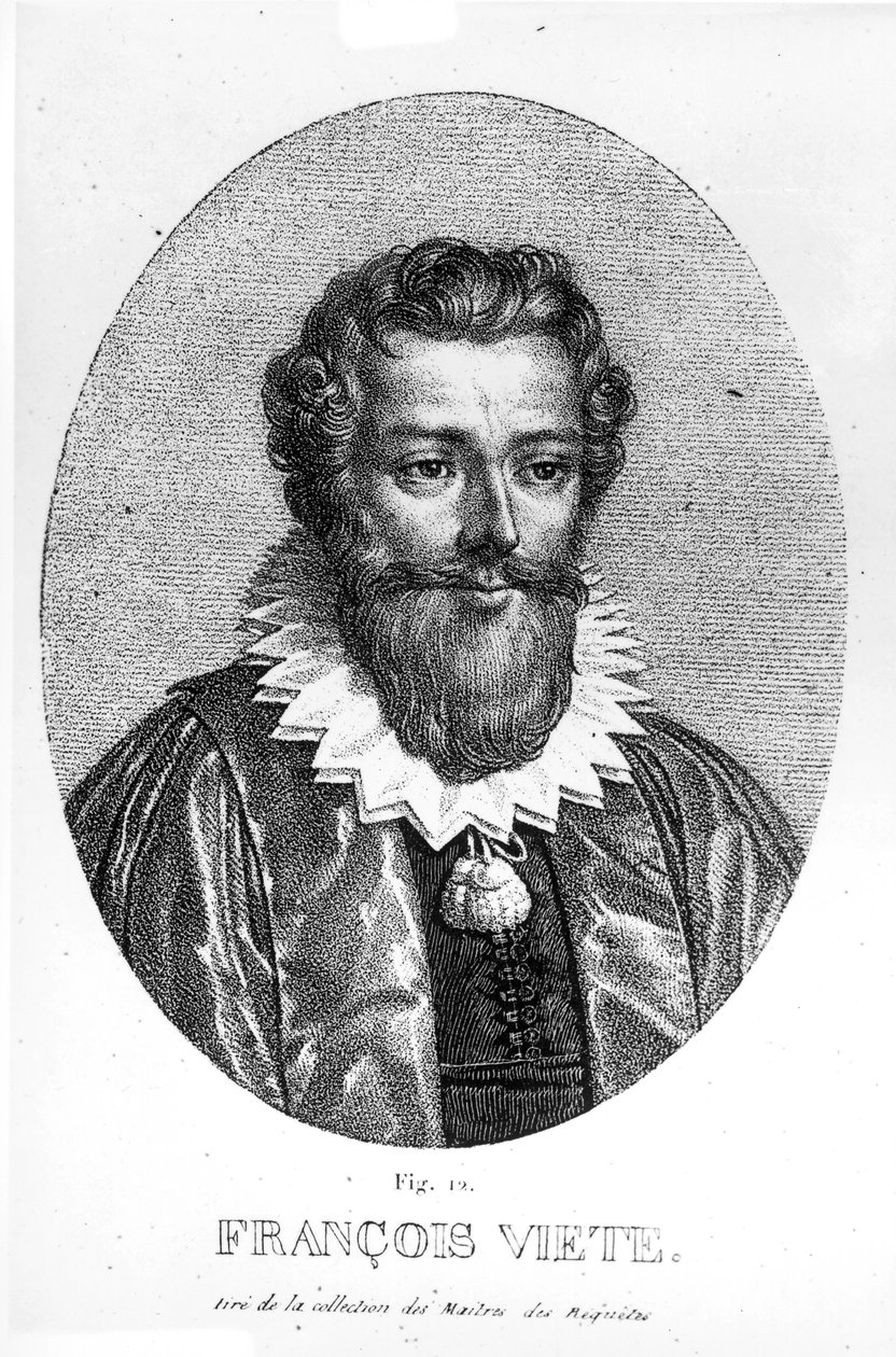 Francois Viete (1540-1603) alkotó: French School