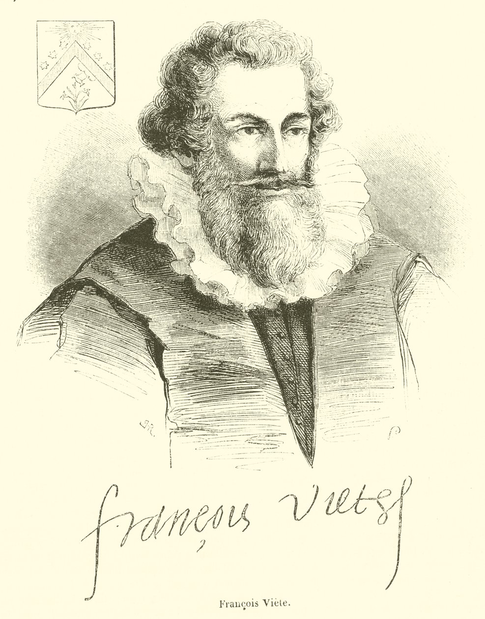 Francois Viete (metszet) alkotó: French School