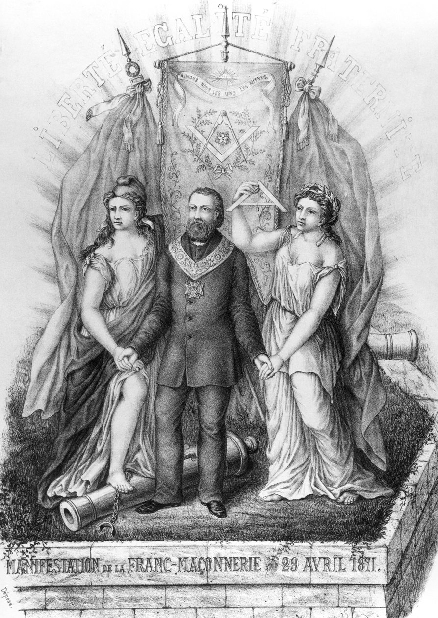 A szabadkőművesség és a kommün, 1871 alkotó: French School