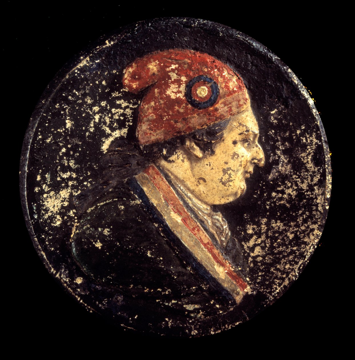 Francia forradalom: XVI. Lajos fríg kalap portréja. 18. század. Párizs, Musee Carnavalet alkotó: French School