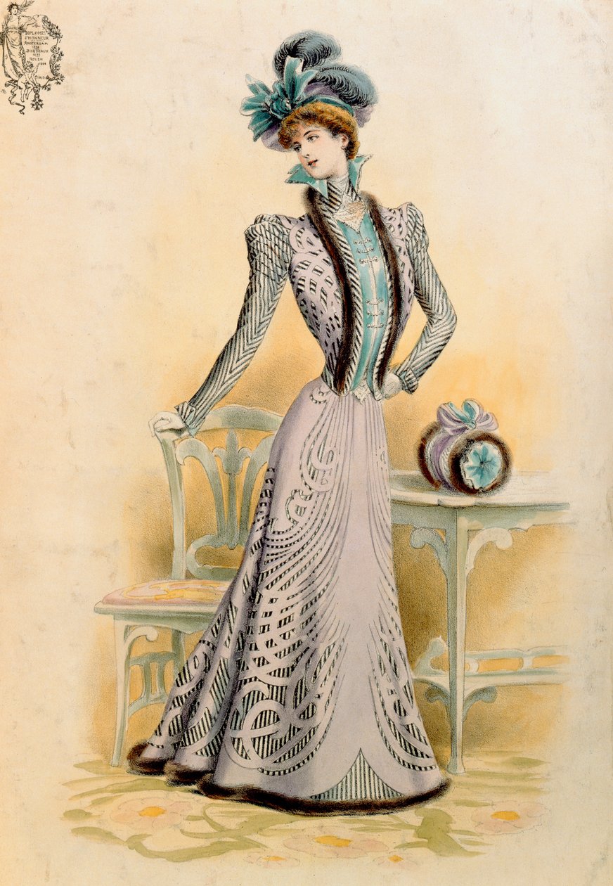 Francia divat, 1899 alkotó: French School
