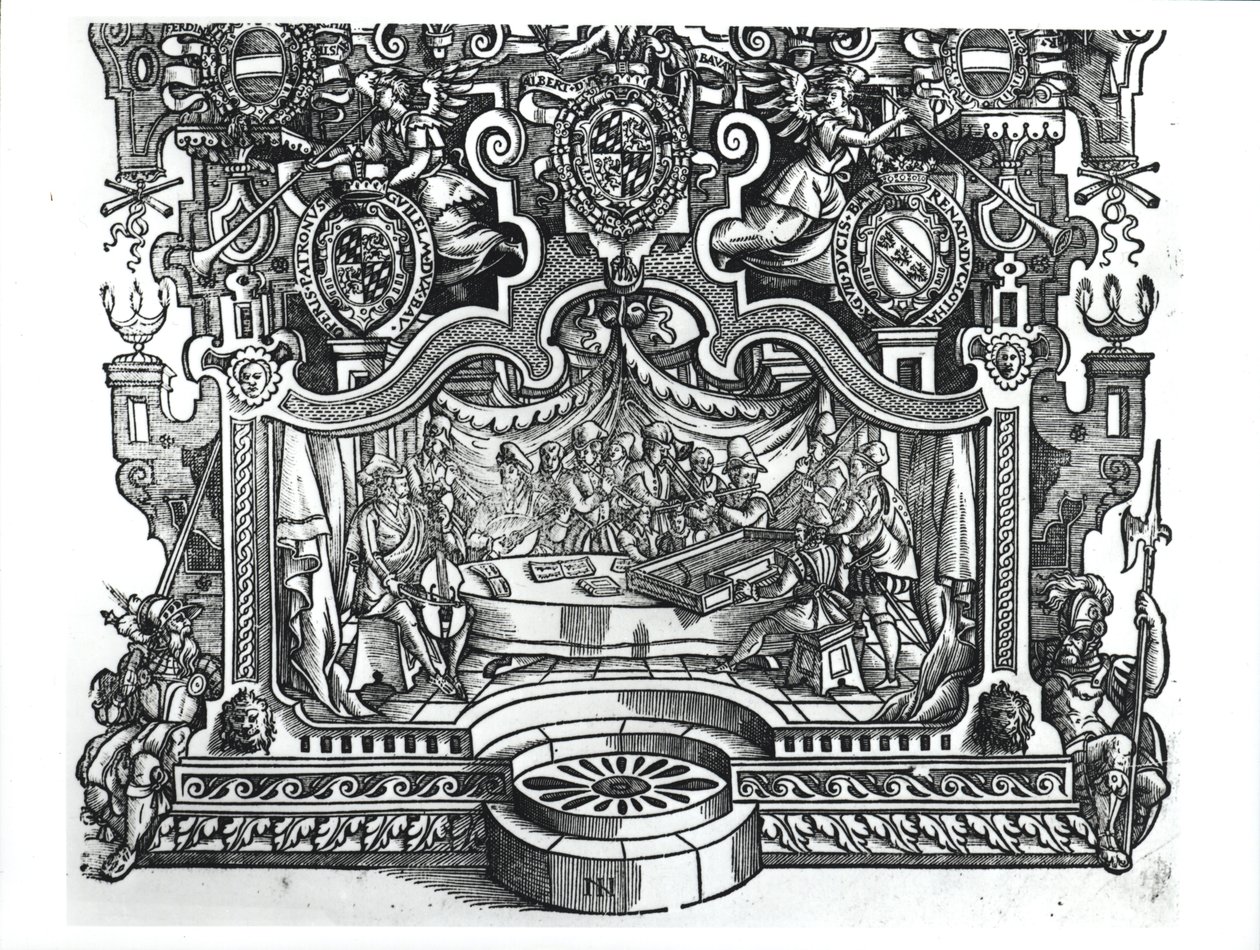 Roland de Lassus (1532-94) A Messes homlokzata, 1589 alkotó: French School
