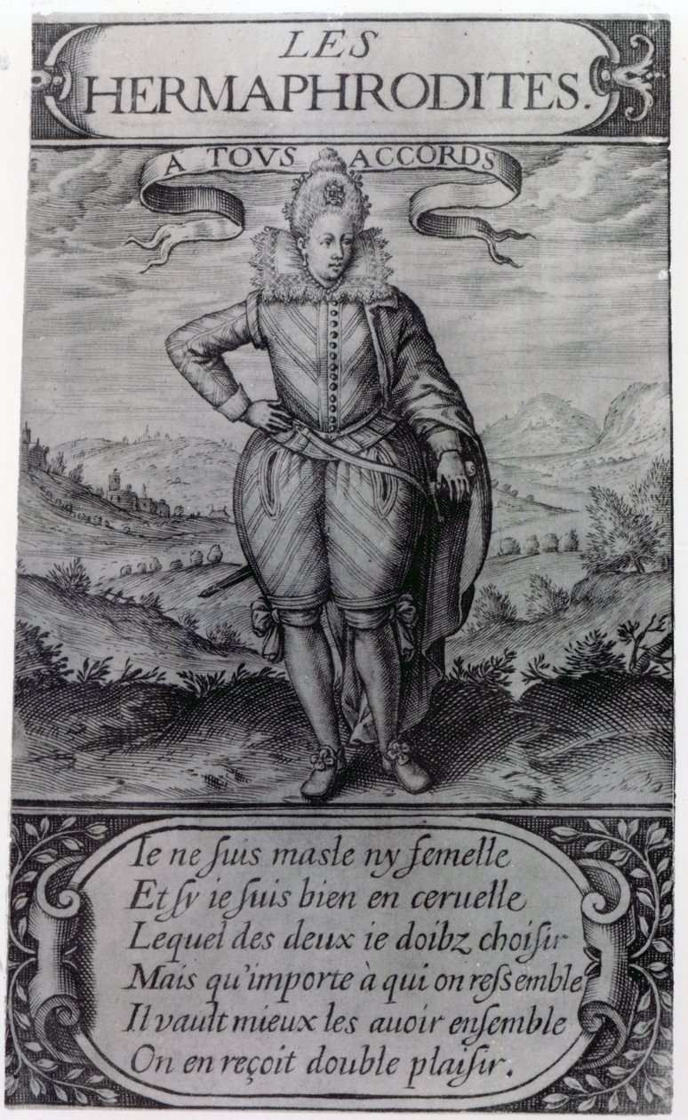 Thomas Artus előképe a Hermaphroditákhoz, 1605 alkotó: French School