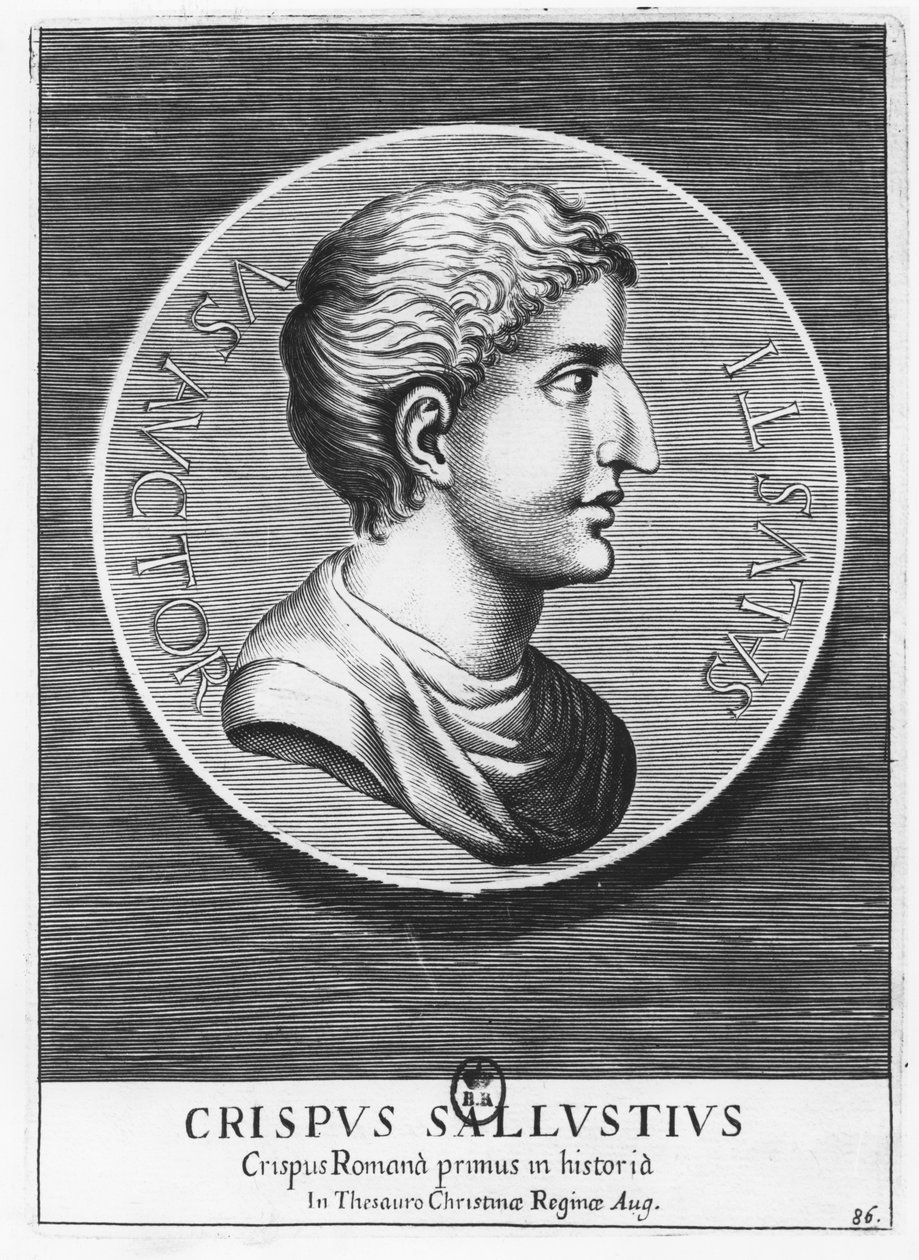 Gaius Sallustius Crispus, Sallust (metszet) alkotó: French School