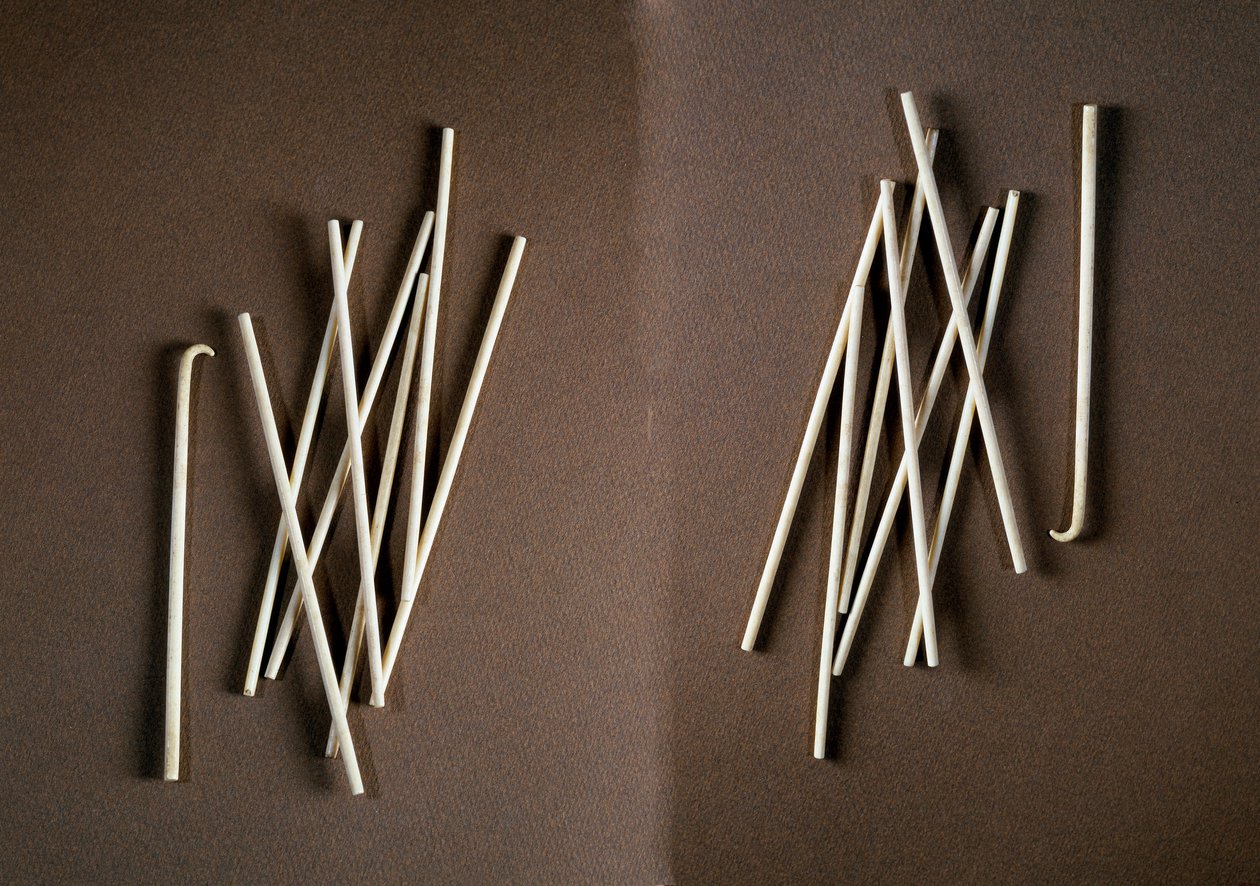 Daffle játék, a mikadók őse. 17. század, Figyelj, reneszánsz múzeum alkotó: French School