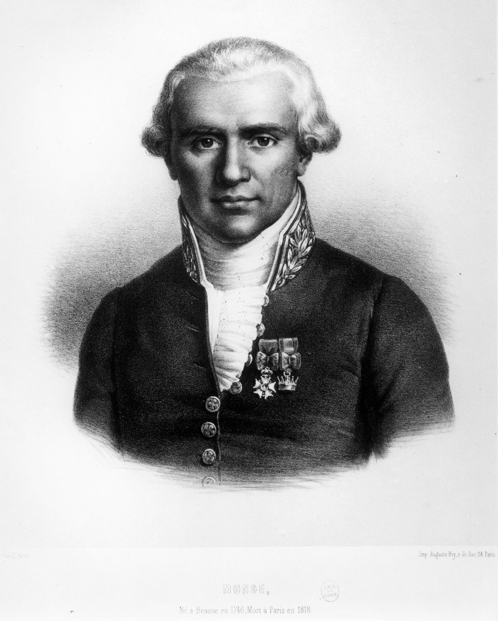Gaspard Monge (1746-1818) Peluse grófja alkotó: French School