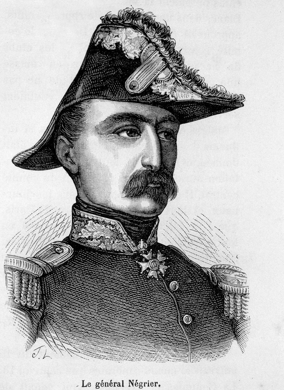 François Oscar de Negrier tábornok 1839-1913 alkotó: French School