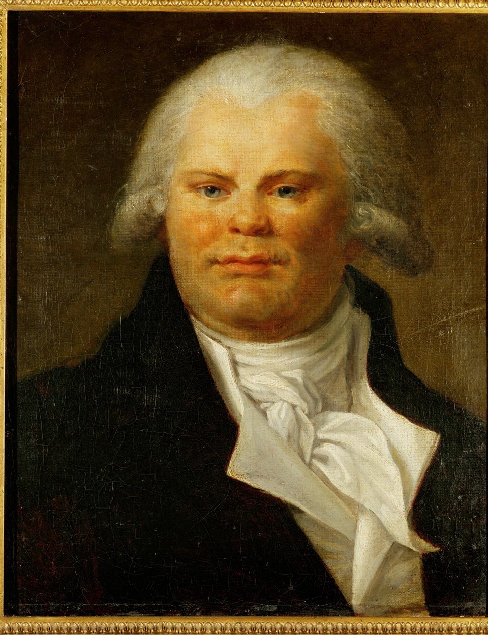 Georges Jacques Danton, költő és forradalmár, kivégezték ... alkotó: French School